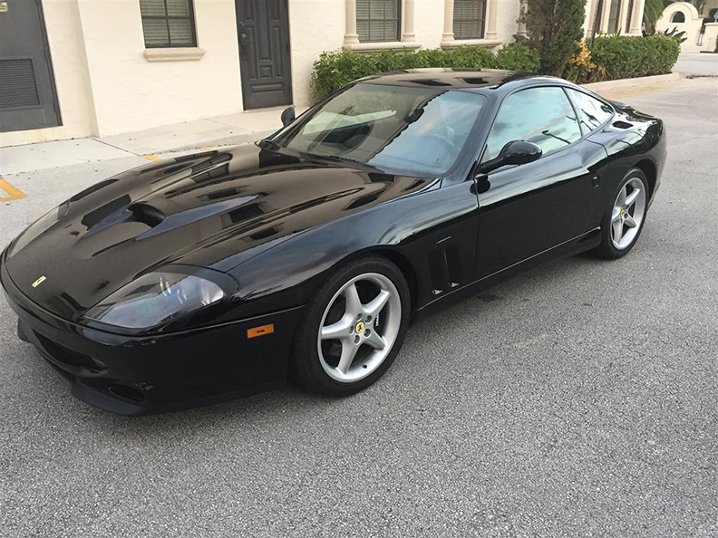 ferrari 550 maranello black