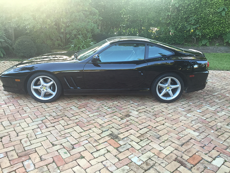 ferrari 550 maranello black