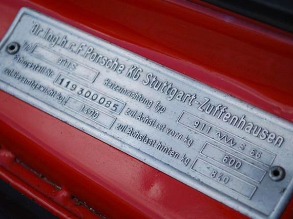 1969 Porsche 911S Coupe — photo 26